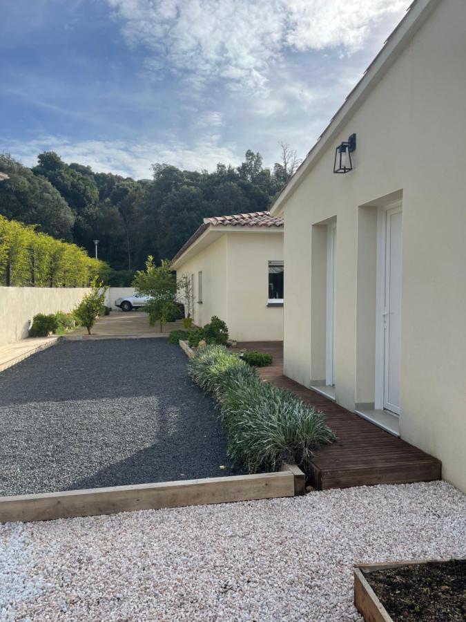 Magnifique Villa Recente Entre Mer Et Montagne Situee Entre Ajaccio Et Porticcio Cauro Buitenkant foto